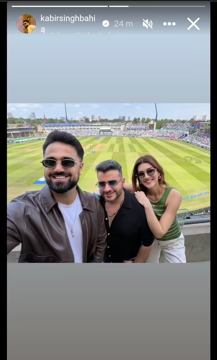 Kriti Sanon appearance at India vs England ODI